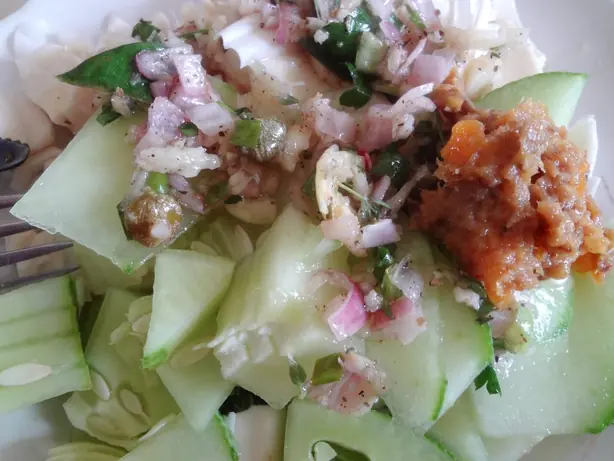 Foto von Sauce Chien (Antillanische Würzsauce) – fertig angerichtet