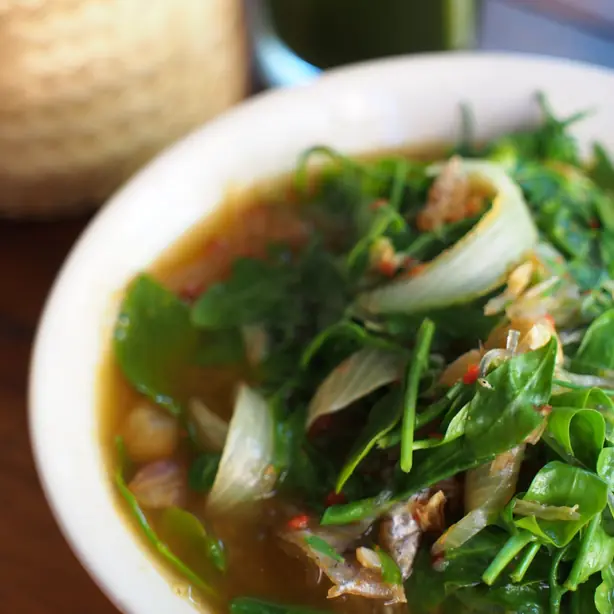 Foto von Kaeng Pa (Thailändisches Dschungel-Curry) – Der feurige Klassiker ohne Kokosmilch – fertig angerichtet