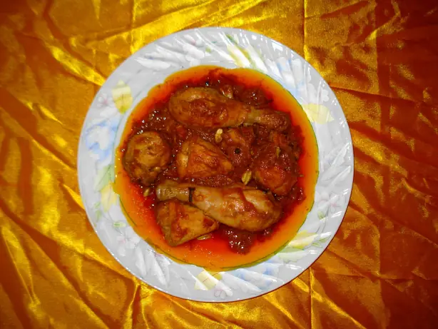 Foto von Korma - Das königliche Moghul-Curry – fertig angerichtet