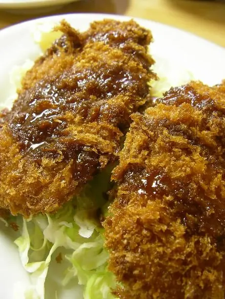 Foto von Menchi-katsu – Das ultimative japanische Hackfleisch-Schnitzel – fertig angerichtet