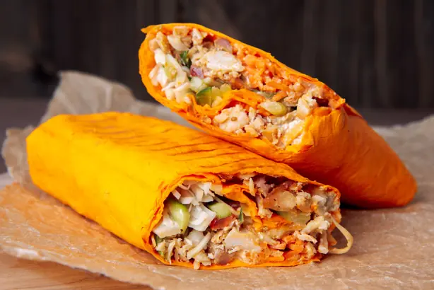 Foto von Original levantinisches Shawarma – fertig angerichtet