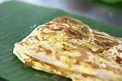 Foto von Original Roti Canai – fertig angerichtet