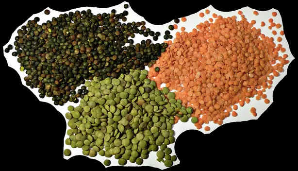 Foto von Parippu (Südindisches Linsen-Curry) – fertig angerichtet