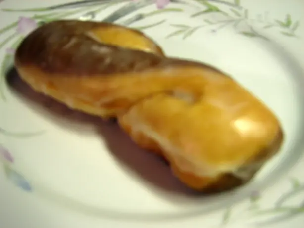 Foto von Tiger Tail Donut – fertig angerichtet