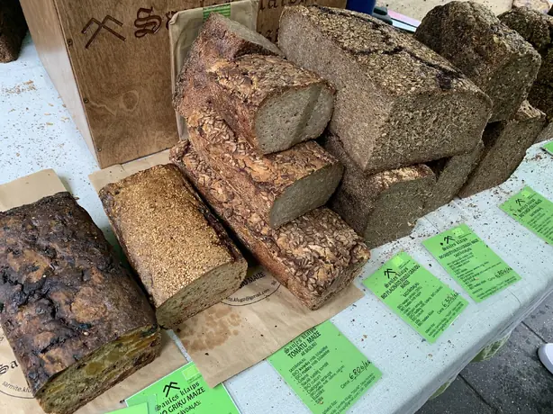 Foto von Traditionelles Roggenbrot (Rye Bread) – fertig angerichtet