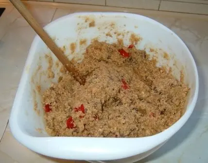 Foto von Traditioneller Christmas Pudding – fertig angerichtet