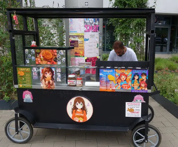Foto von Klassisches Taiyaki (Japanisches Fisch-Gebäck) – fertig angerichtet