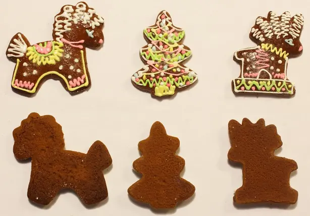 Foto von Kosuli (Russische Weihnachts-Lebkuchen) – fertig angerichtet