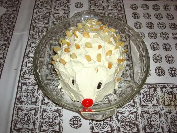Foto von Tipsy Cake (Beschwipster Englischer Trifle) – fertig angerichtet