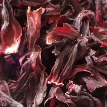 Foto von Agua de Jamaica (Mexikanischer Hibiskustee) – fertig angerichtet