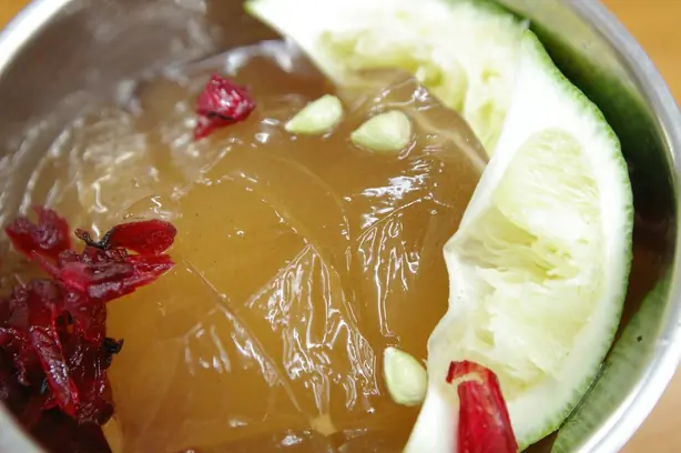 Foto von Aiyu-Gelee (Taiwanesisches Zitronen-Eis-Gelee) – fertig angerichtet